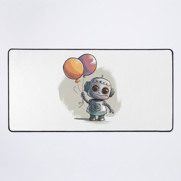 Item preview, An endearing cinematic illustration of a tiny robot designed and sold by brokenpones.
