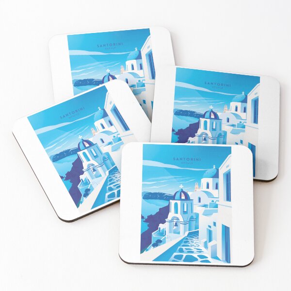Item preview, Santorini Serenity: Greece  designed and sold by NeuralVibe.