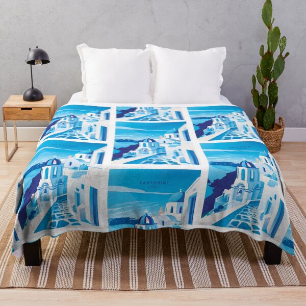 Item preview, Santorini Serenity: Greece designed and sold by NeuralVibe.