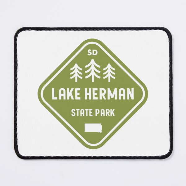 Item preview, Lake Herman State Park South Dakota Rhombus designed and sold by bivenart.