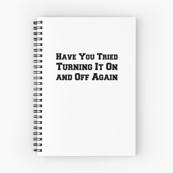 Item preview, Have You Tried Turning It On and Off Again designed and sold by 101univers.