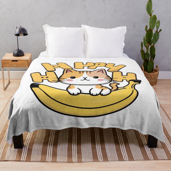 Item preview, hapi banana cat funny designed and sold by azkafabre.