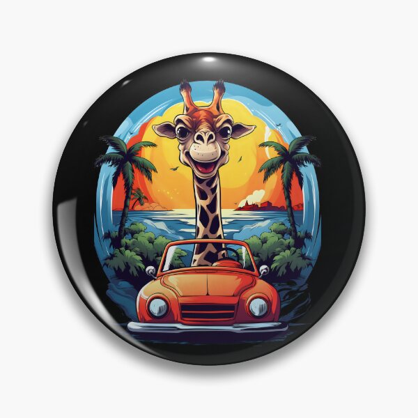Item preview, Giraffe drives a convertible designed and sold by DerSenat.