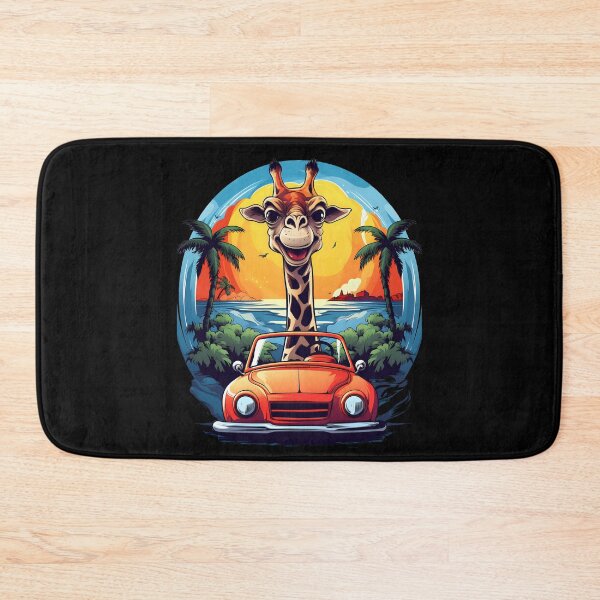Item preview, Giraffe drives a convertible designed and sold by DerSenat.