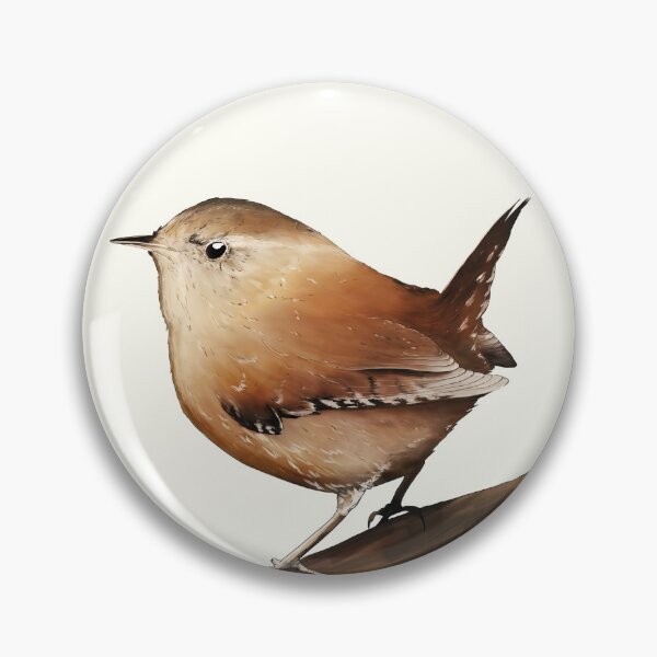 Item preview, Cute little Eurasian Wren designed and sold by Kat-D-Art.