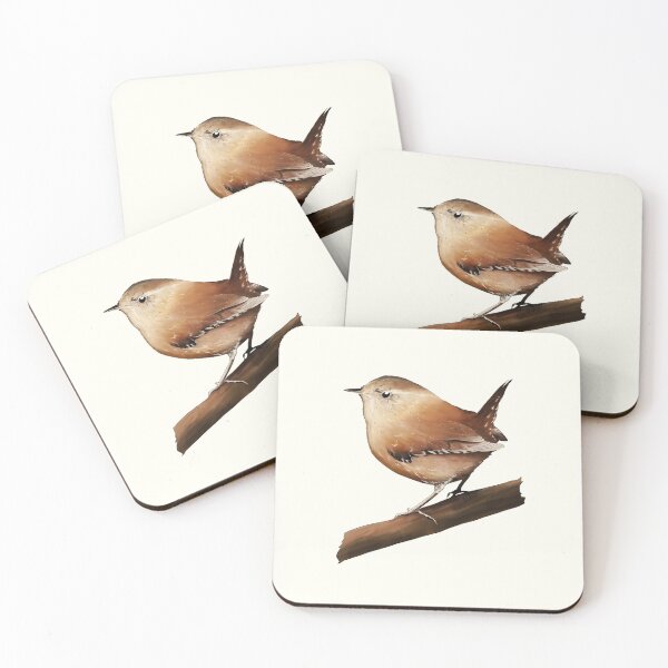 Item preview, Cute little Eurasian Wren designed and sold by Kat-D-Art.