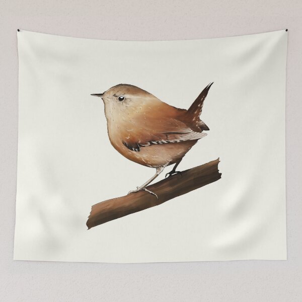 Item preview, Cute little Eurasian Wren designed and sold by Kat-D-Art.