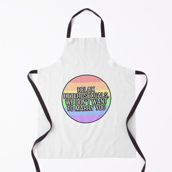 Item preview, Relax Heterosexuals Funny Gay designed and sold by FunnyGayGuy.