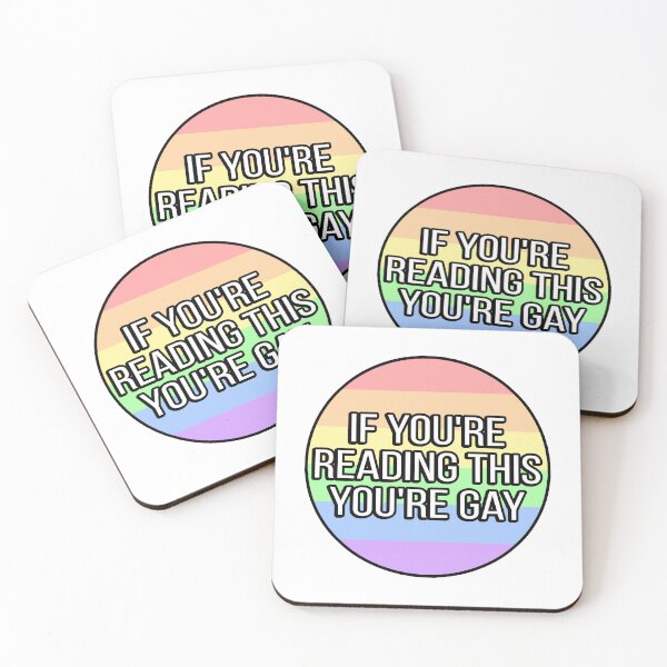 Item preview, If You're Reading This You're Gay designed and sold by FunnyGayGuy.