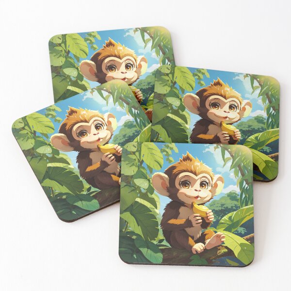 Item preview, Monkey in the jungle  designed and sold by eriktartufo.