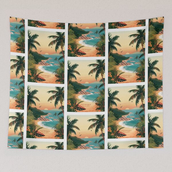 Item preview, Tayrona National Park Tranquility: Colombia designed and sold by NeuralVibe.
