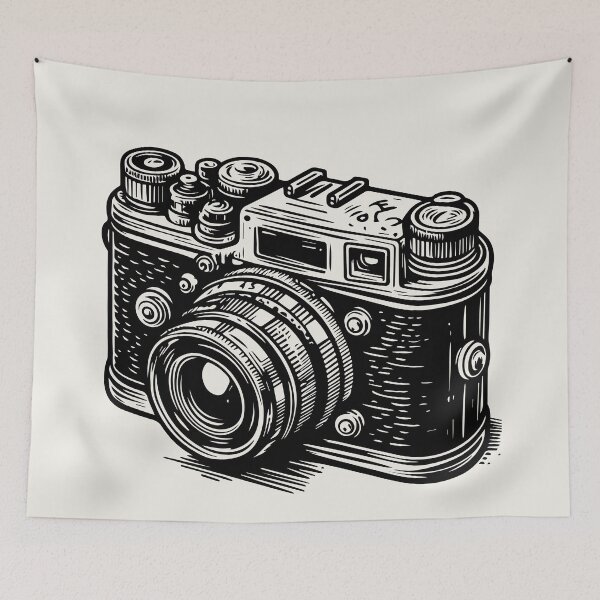 Item preview, Retro Camera designed and sold by Texterns.