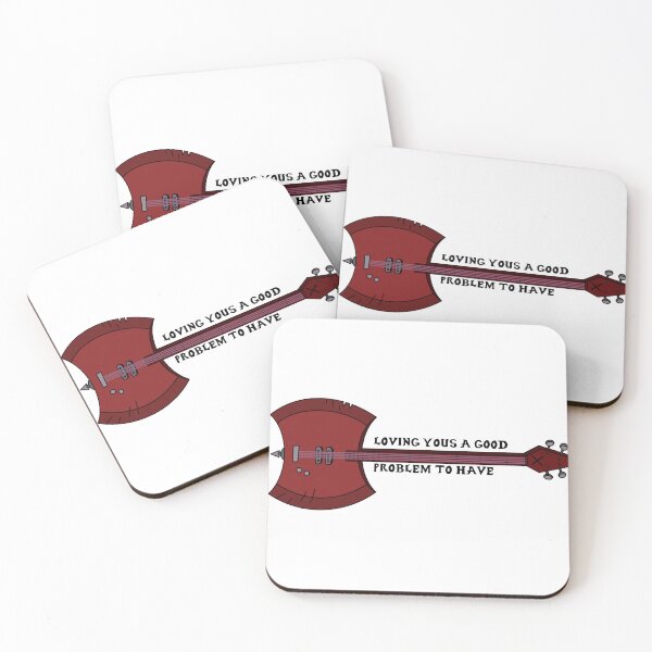Item preview, Marceline Adventure Time Bass Guitar Quote Sticker Design designed and sold by Bubs-Phoenix.