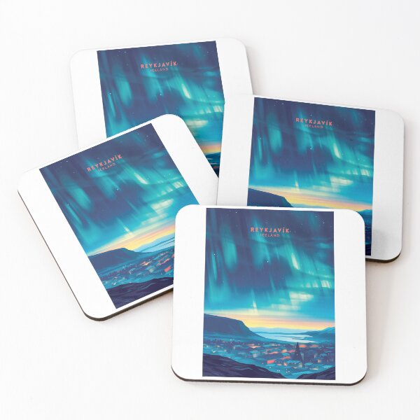 Item preview, Reykjavik Radiance: Iceland  designed and sold by NeuralVibe.