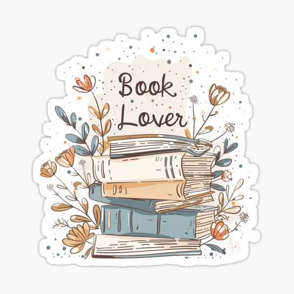 Book Lover Sticker