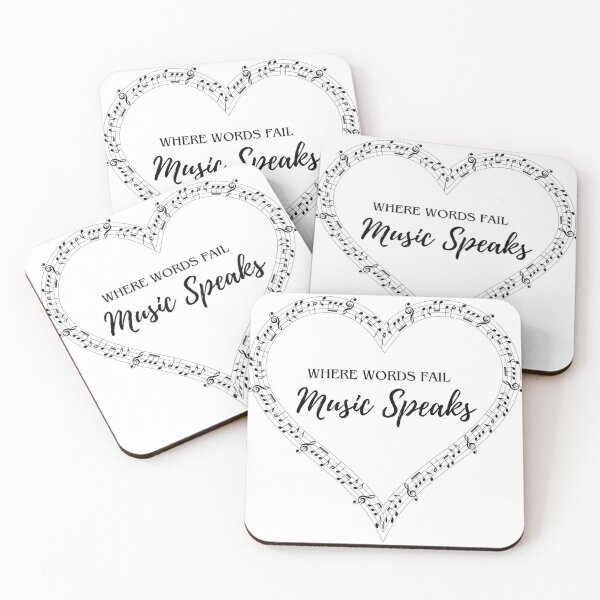 Item preview, Where Words Fail, Music Speaks designed and sold by earthangelz.