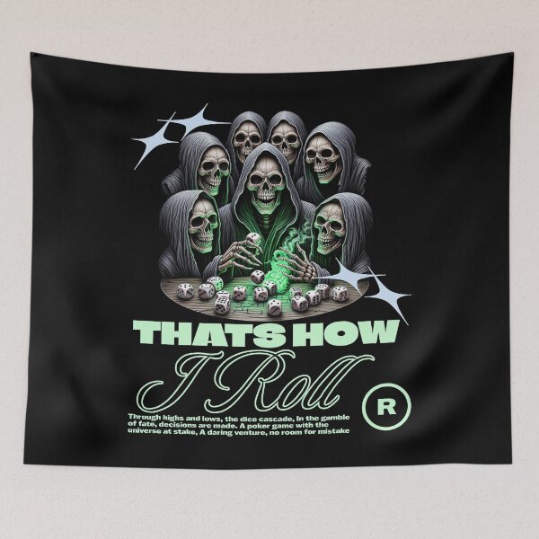 Item preview, Thats How I Roll - Gambling art - Gambling graphic designed and sold by JansenGS.