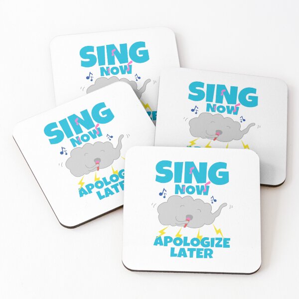 Item preview, Sing Now Apologize Later Funny Singing designed and sold by ricricswert.