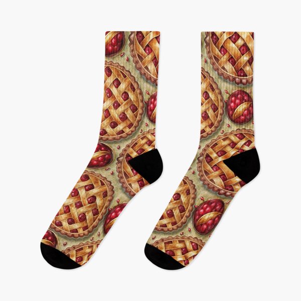 Item preview, Cute Cherry Pie Pattern designed and sold by Lelijo.