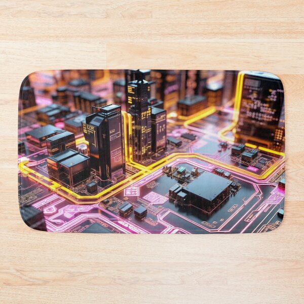 Item preview, mother board city designed and sold by piakestore.