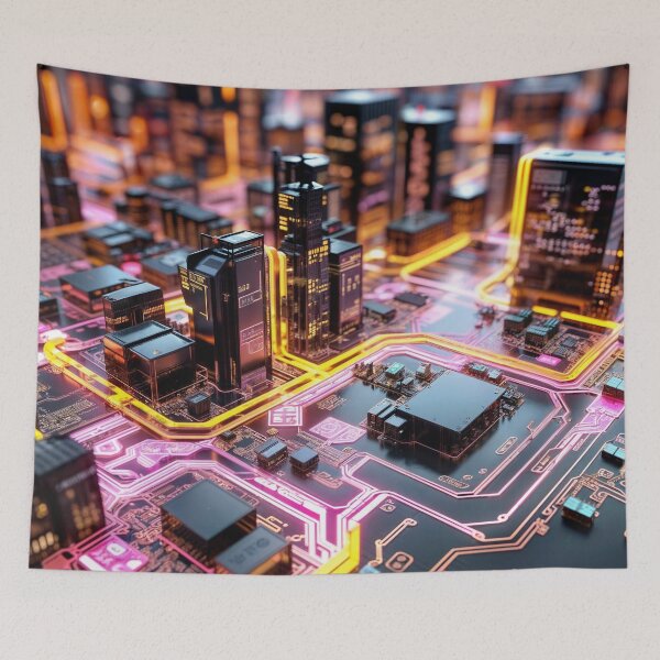 Item preview, mother board city designed and sold by piakestore.