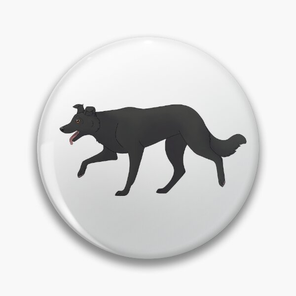 Item preview, Border Collie herding solid black designed and sold by Cynthiaetal.