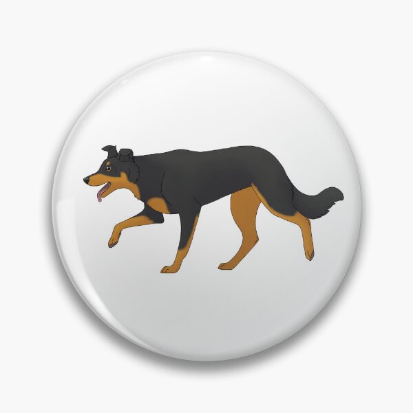 Item preview, Border Collie herding black and tan designed and sold by Cynthiaetal.