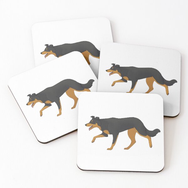Item preview, Border Collie herding black and tan designed and sold by Cynthiaetal.