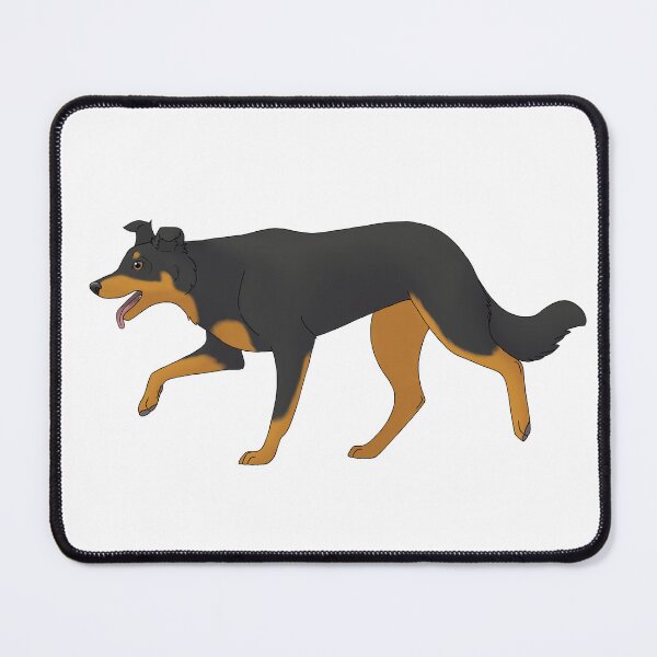 Item preview, Border Collie herding black and tan designed and sold by Cynthiaetal.