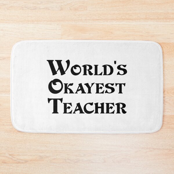 Item preview, World's Okayest English Teacher designed and sold by 101univers.