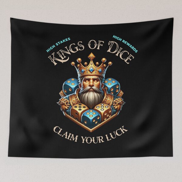 Item preview, Kings of dice - Thats How I Roll - Gambling art - Gambling graphic designed and sold by JansenGS.