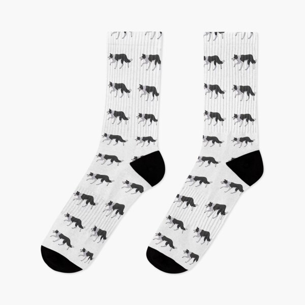 Item preview, Border Collie herding black and white ticking designed and sold by Cynthiaetal.