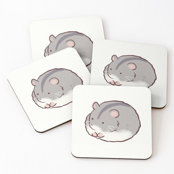 Item preview, Cute Gray Hamster designed and sold by Mayarart.