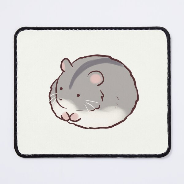 Item preview, Cute Gray Hamster designed and sold by Mayarart.