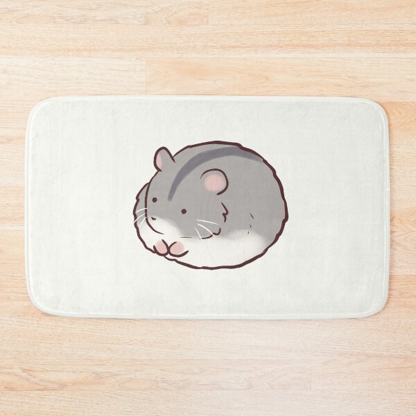 Item preview, Cute Gray Hamster designed and sold by Mayarart.