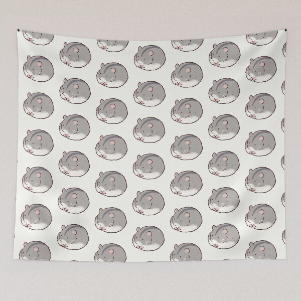 Item preview, Cute Gray Hamster designed and sold by Mayarart.