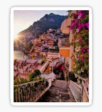 Positano, beauty of Italy Sticker