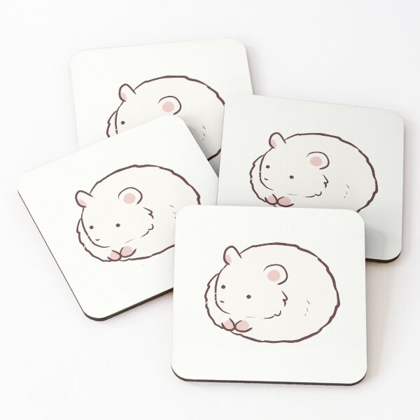 Item preview, Cute white Hamster designed and sold by Mayarart.