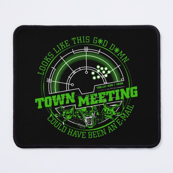 Item preview, Aliens 1986 LV-426 - Town Meeting Email Tracker Xenomorph Town Meeting designed and sold by therocketman.