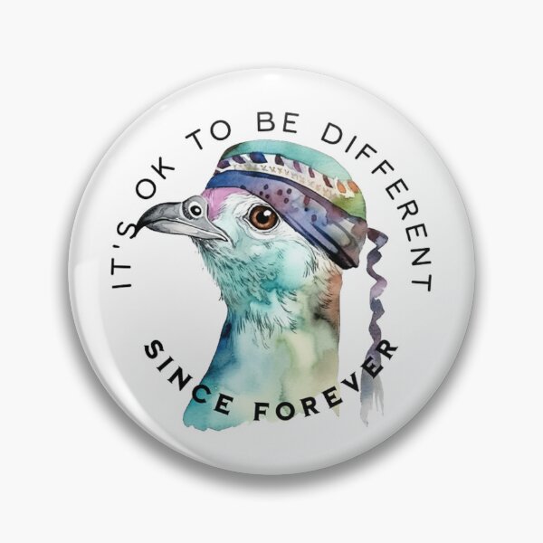 Item preview, It's ok to be Different - Cool Bird  designed and sold by MirucaDesign.