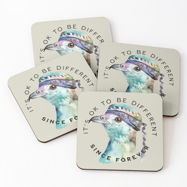 Item preview, It's ok to be Different - Cool Bird  designed and sold by MirucaDesign.