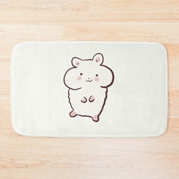 Item preview, Cute white hamster  designed and sold by Mayarart.