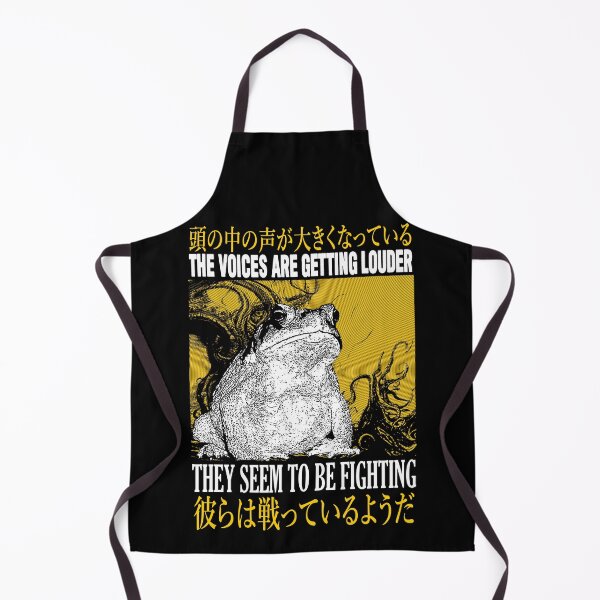 Item preview, The Voices Are Getting Louder Frog designed and sold by VintageMedatsu.