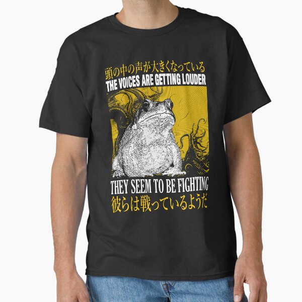 Item preview, The Voices Are Getting Louder Frog designed and sold by VintageMedatsu.