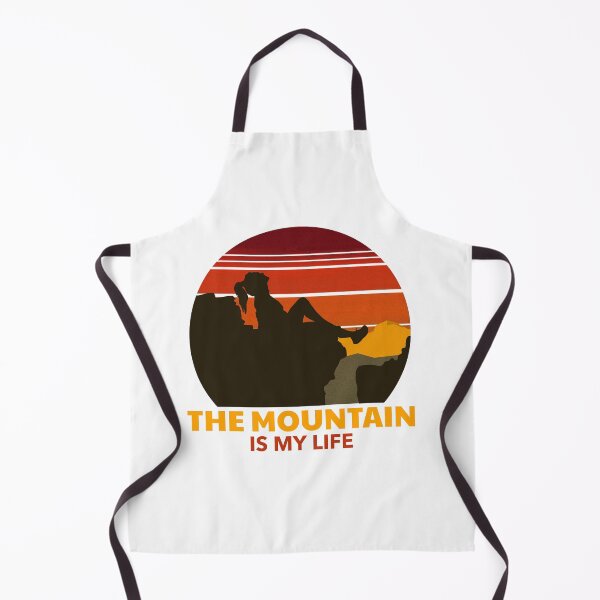 Item preview, The mountain is My Life - Nature Lover Graphic Tee designed and sold by DeCodeArtShop.