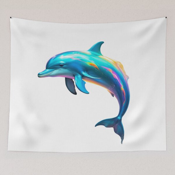 Item preview, Beautiful Dolphin-Cute Art designed and sold by GloriousArtSKD.