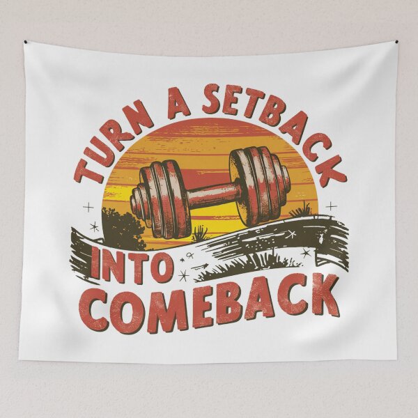 Item preview, Turn a setback into a comeback.  designed and sold by limos.