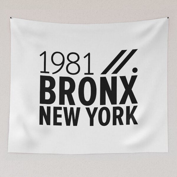 Item preview, Bronx NY Birth Year Collection - Represent Your Roots 1981 in Style designed and sold by Boogosh.