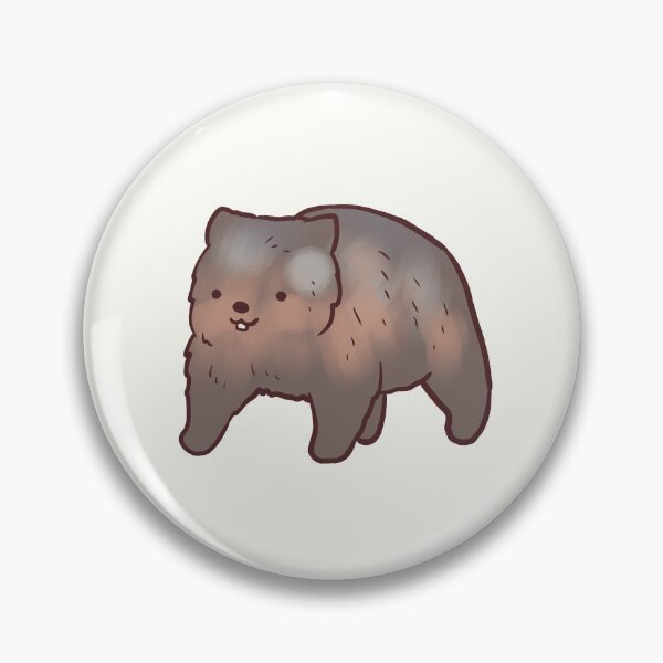 Item preview, wombat art designed and sold by Mayarart.
