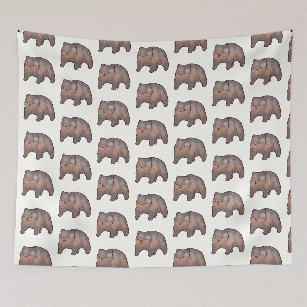 Item preview, wombat art designed and sold by Mayarart.